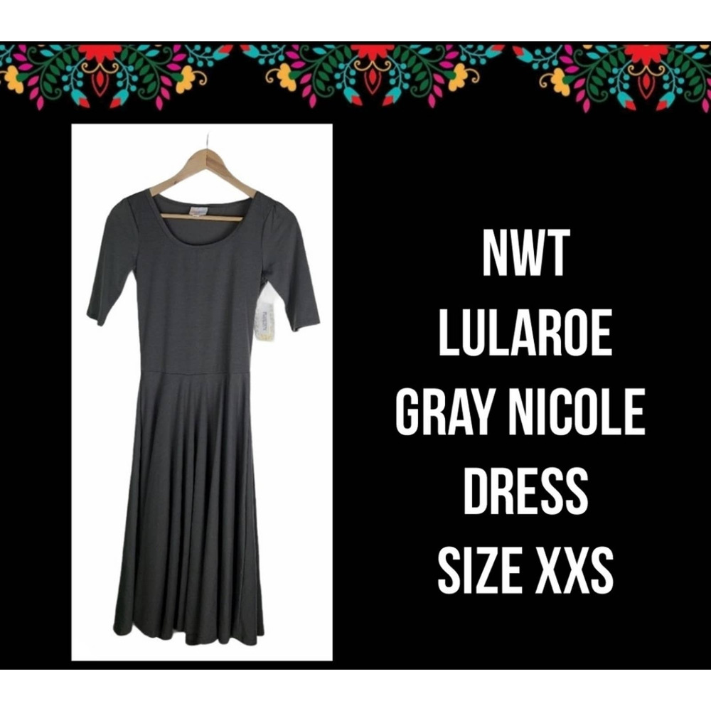 NWT | LULAROE | NICOLE DRESS